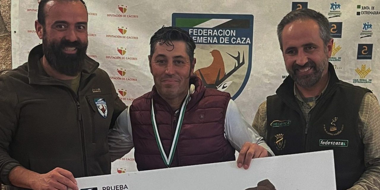Ángel de los Reyes ya es campeón de Extremadura de Becadas tras la prueba celebrada en Cilleros