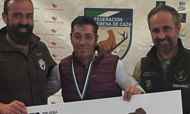 Ángel de los Reyes ya es campeón de Extremadura de Becadas tras la prueba celebrada en Cilleros