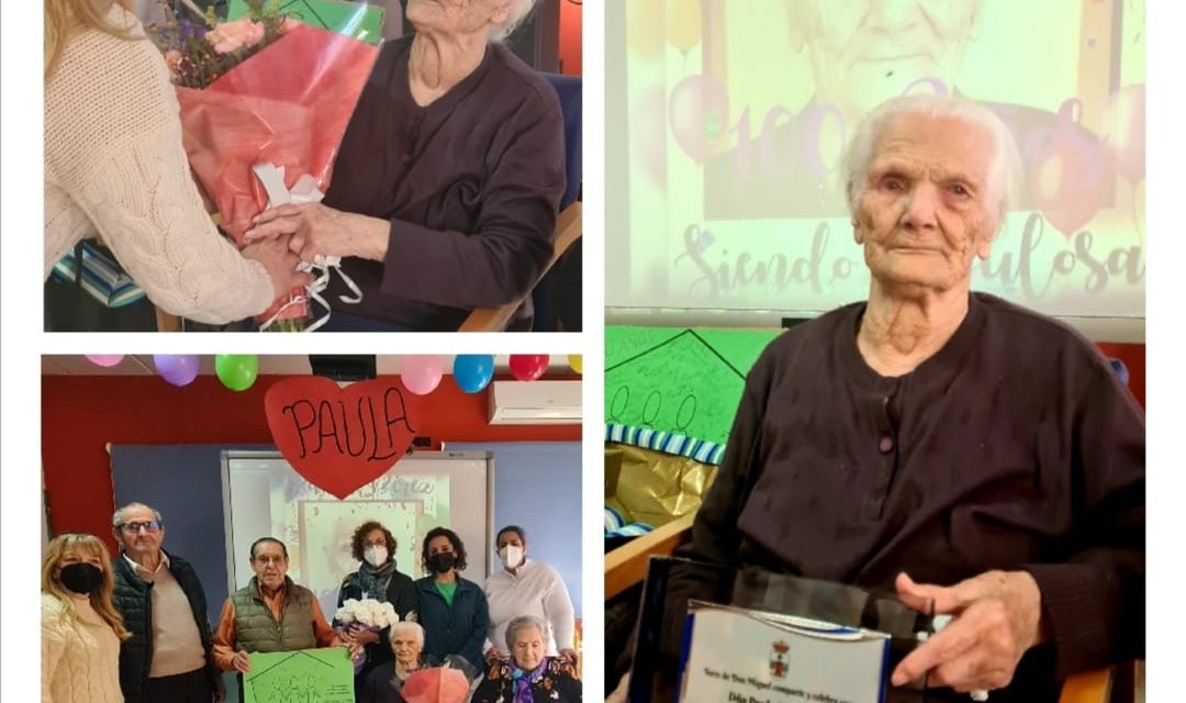 Paula Pérez Pio cumple 100 años y se convierte en otra de las abuelas de Extremadura