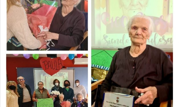 Paula Pérez Pio cumple 100 años y se convierte en otra de las abuelas de Extremadura