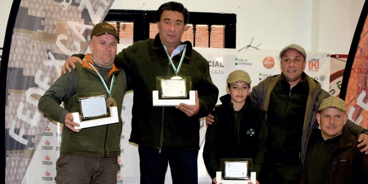 Ángel Risco se proclama vencedor del Campeonato de Extremadura de Perdiz con Reclamo