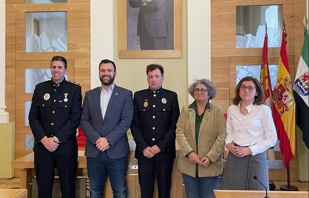 El nuevo inspector de la Policía Local de Cáceres toma posesión de su plaza