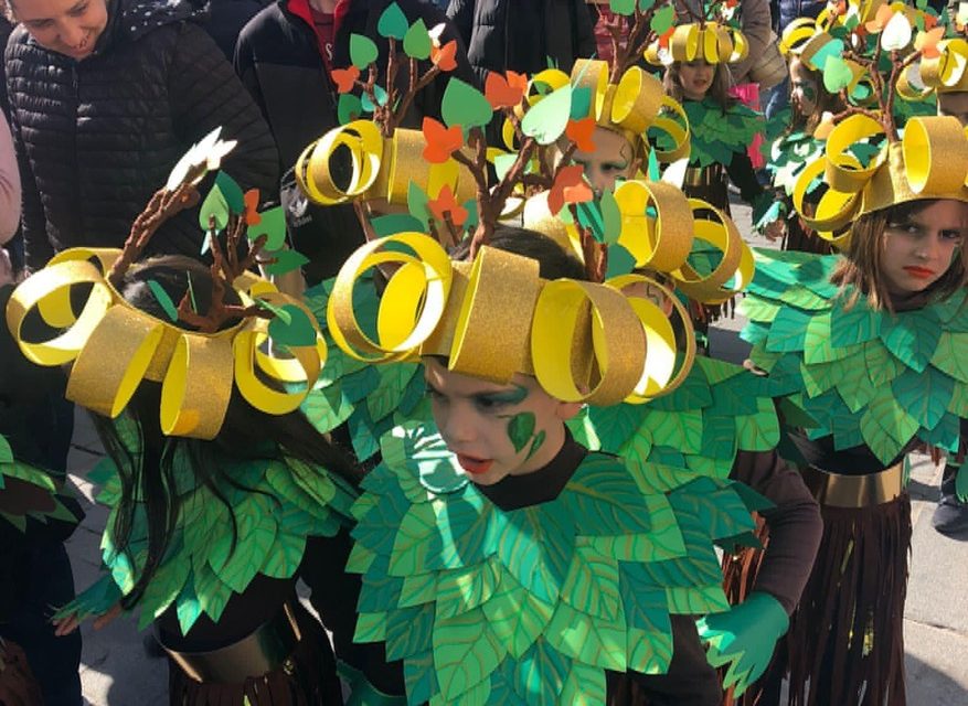 GALERÍA: Así viven los más pequeños de Moraleja los carnavales en la calle