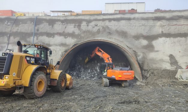 Arrancan los trabajos de excavación para levantar un túnel en el tramo de alta velocidad Talayuela-Plasencia