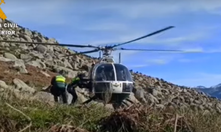 La batida con expertos de la fundación Paco Lobatón y la Guardia Civil finaliza sin rastro del montañero desparecido
