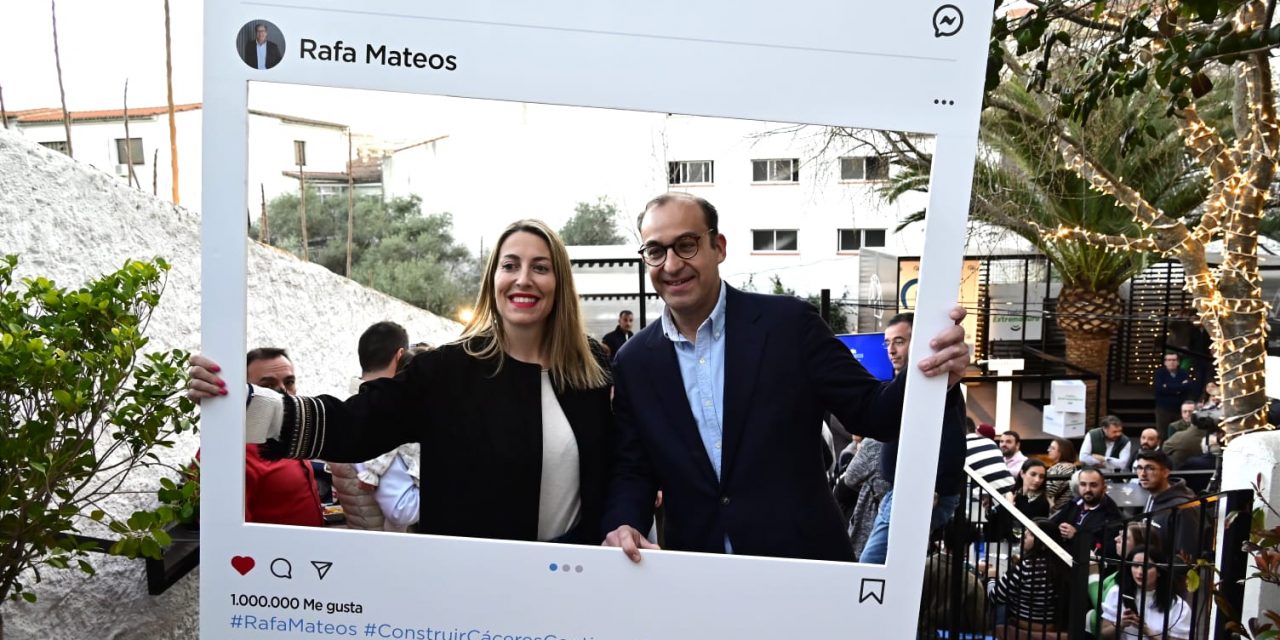 Rafa Mateos aspira a gobernar en Cáceres tras las elecciones del 28 de mayo