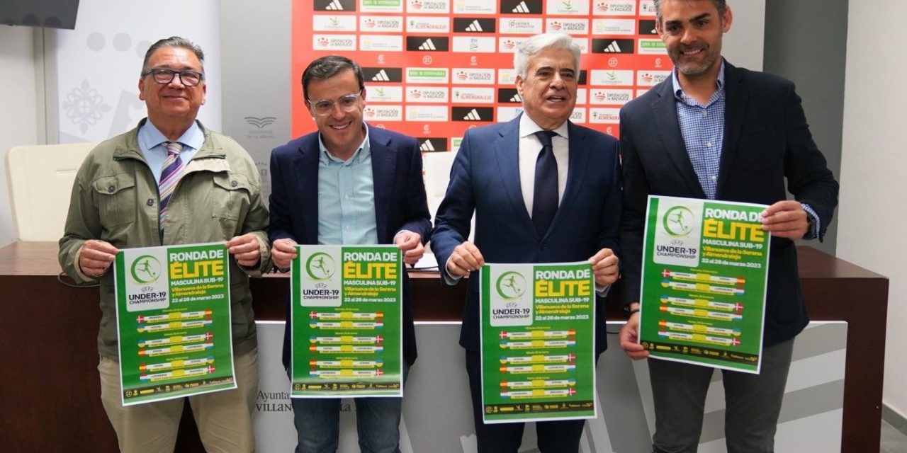 Extremadura acoge la Ronda Elite sub-19 masculina de la UEFA con encuentros internacionales
