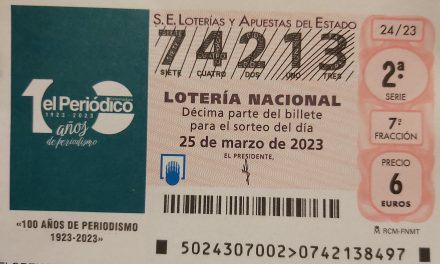 Loterías dedica el sorteo del 25 de marzo a los cien años de periodismo de El Periódico Extremadura