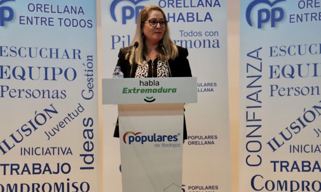 Pilar Carmona será la candidata del PP a la alcaldía de Orellana la Vieja en las próximas elecciones municipales de mayo