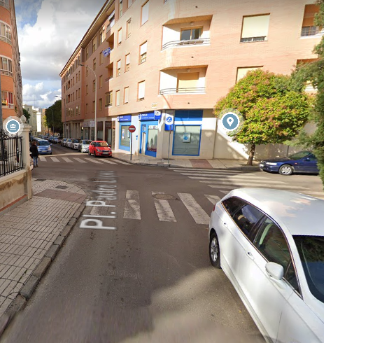 Accidente laboral en Badajoz con un operario herido tras caer de un primer piso
