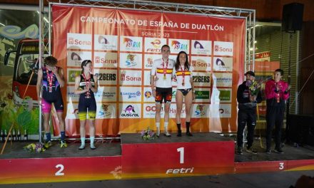 La cacereña Sonia Bejarano consigue la medalla de bronce en el Campeonato de España de Duatlón