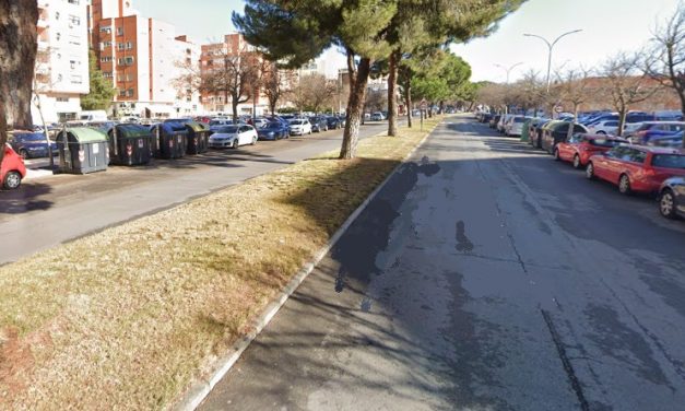Un herido grave en el casco urbano de Badajoz tras un accidente en una salida de la vía