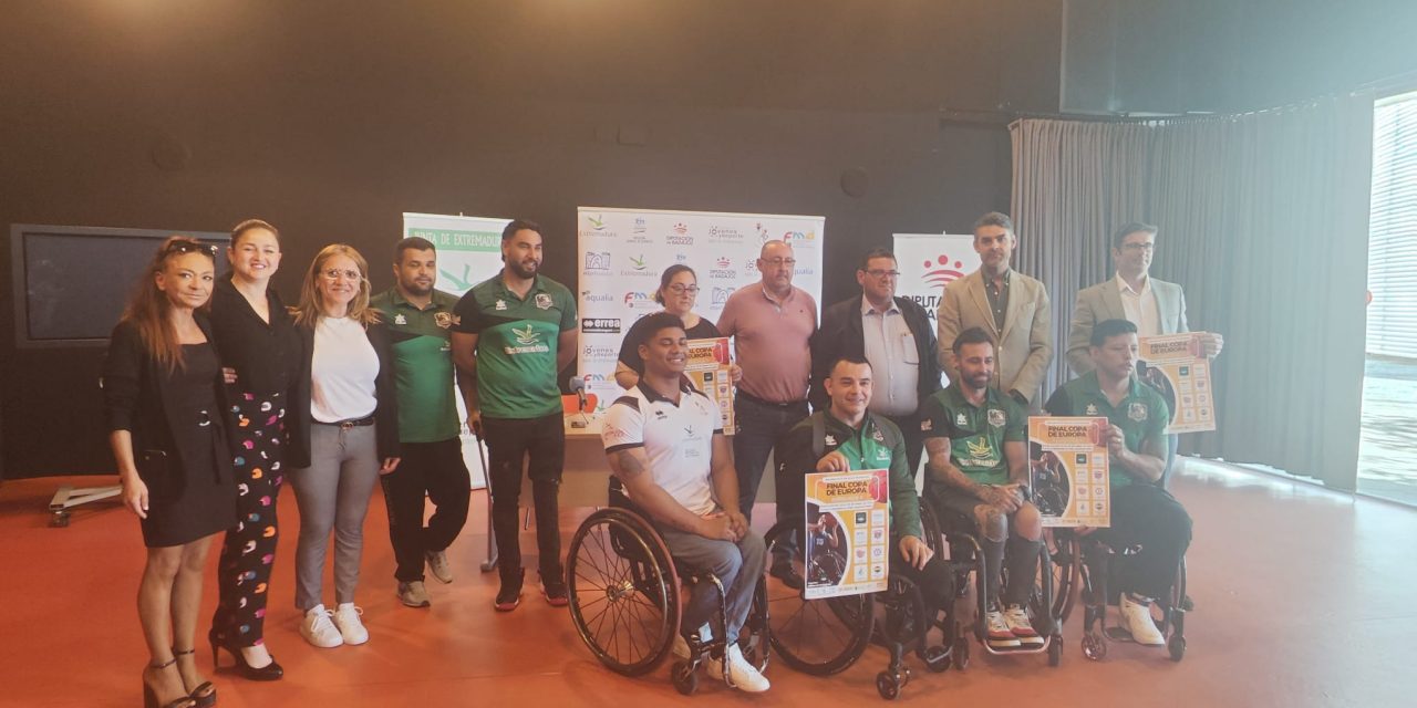 Extremadura acogerá la fase final del Campeonato Europeo de Baloncesto en silla de ruedas