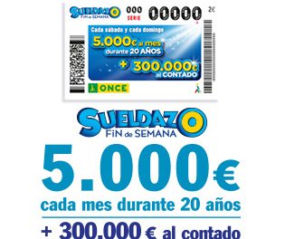 El sueldazo de la ONCE reparte en Extremadura 200.000 euros con la venta de diez cupones