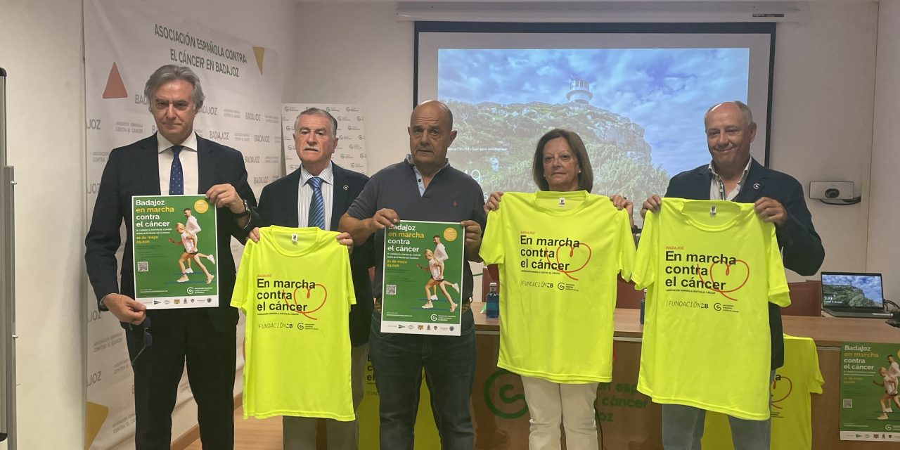 Badajoz acogerá este domingo una caminata solidaria contra el cáncer