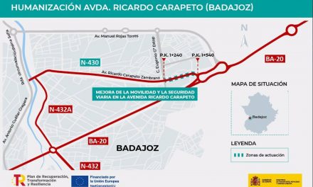 Las obras para mejorar la avenida Ricardo Carapeto en la N-430 se adjudican por 1,4 millones