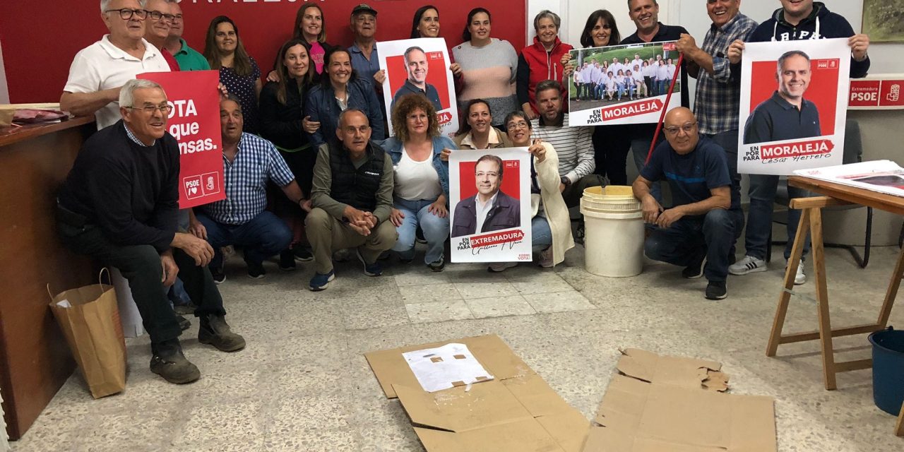 GALERÍA: Así arranca la campaña electoral para algunos candidatos a las elecciones en Extremadura