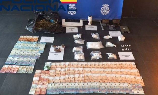 Desmantelados dos puntos de venta de droga muy activos en Cáceres