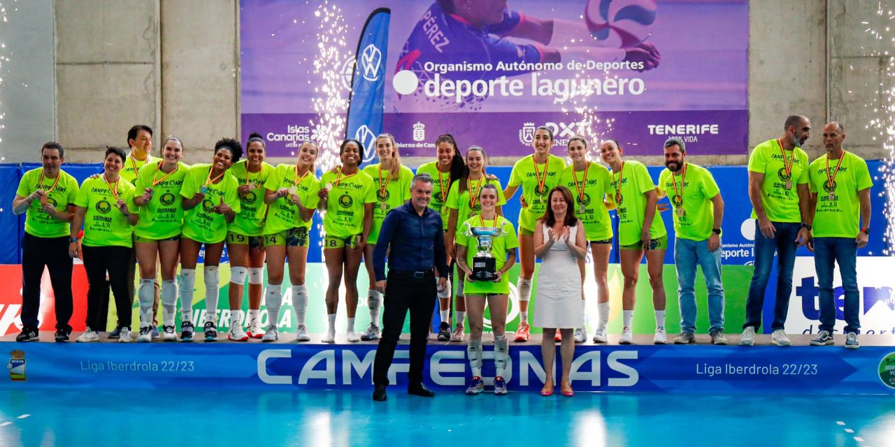 La moralejana Alba Sánchez conquista la Liga Iberdrola con su equipo de Gran Canaria
