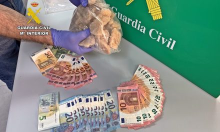 Detenidos dos hombres cerca de Mérida con más de un kilo de MDMA oculto en un vehículo