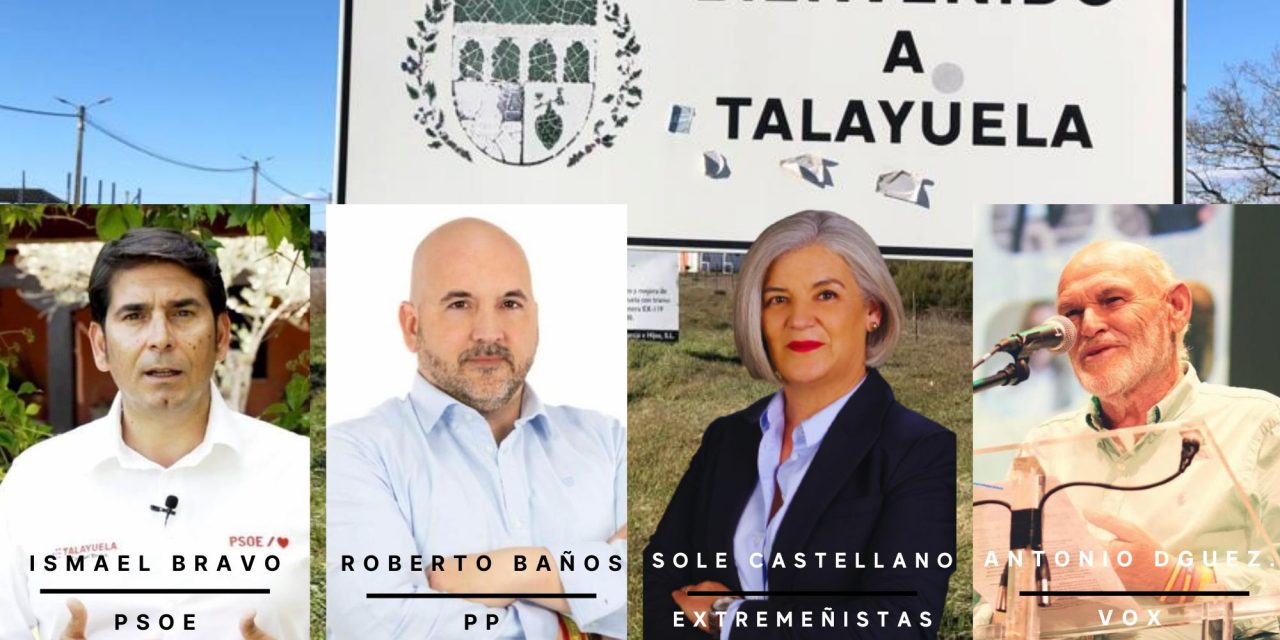 Talayuela busca alcalde y su nombre no se conocerá hasta la constitución del ayuntamiento el 17 de junio