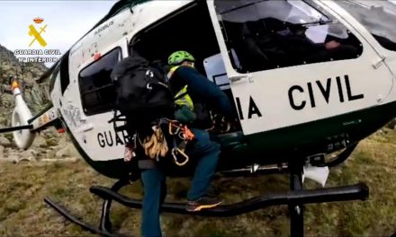 La Guardia Civil rescata a un senderista en una montaña de Tornavacas