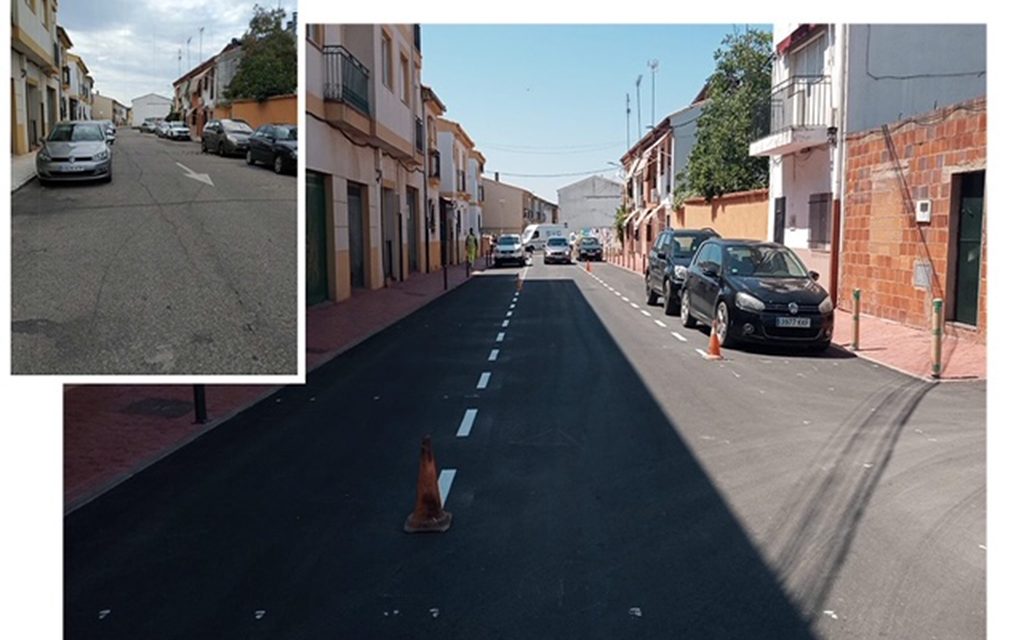Así lucen algunas calles de Moraleja tras una inversión de más de 300.000 euros