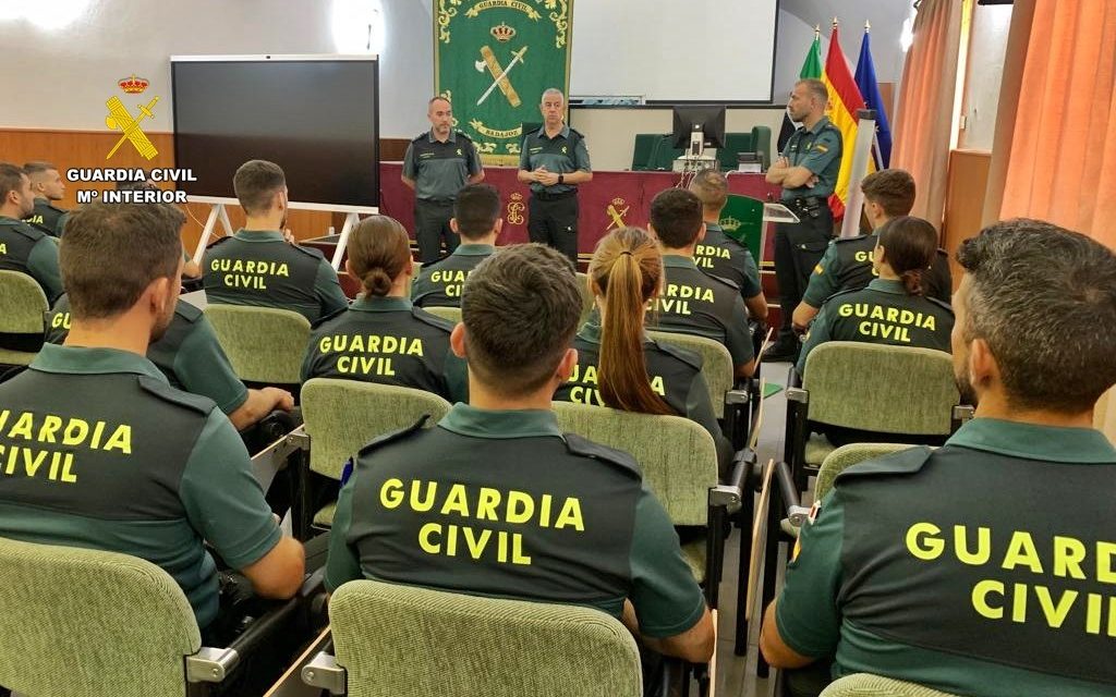 La Guardia Civil de Badajoz incorpora a 24 nuevos agentes en formación