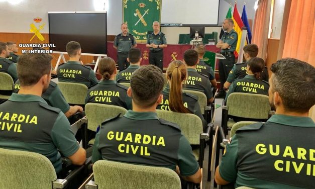 La Guardia Civil de Badajoz incorpora a 24 nuevos agentes en formación