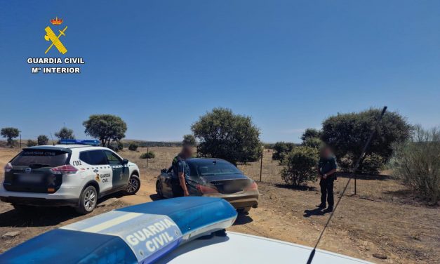 Detenido en Extremadura un peligroso delincuente que actuó en varias zonas de España