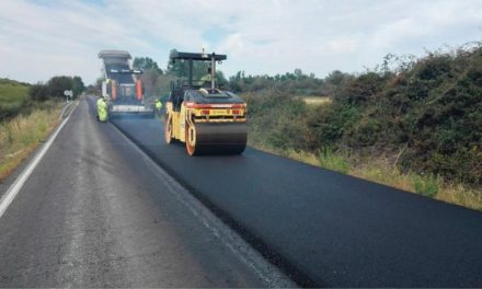Comienzan las obras de rehabilitación de la carretera entre Montehermoso y Morcillo