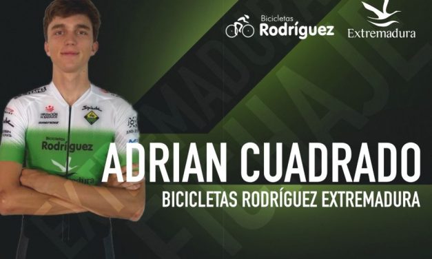El ciclista de Torrenjoncillo, Adrián Cuadrado, ficha por el Bicicletas Rodríguez Extremadura
