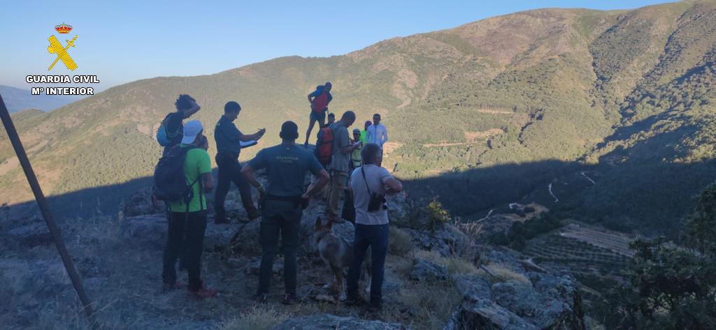 Finaliza sin éxito la búsqueda del montañero perdido desde diciembre en la zona de Tornavacas