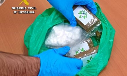 Detenidas cuatro personas con 4.625 dosis de droga destinada para el mercado ilícito