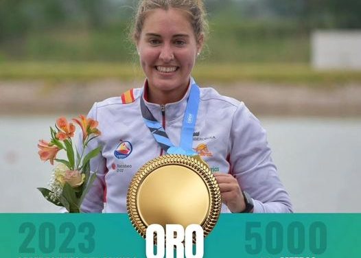 La extremeña Estefanía Fernández medalla de oro en el K1 5.000 de piragüismo