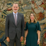 Guardiola traslada a Felipe VI su voluntad de gobernar en Extremadura con lealtad a España