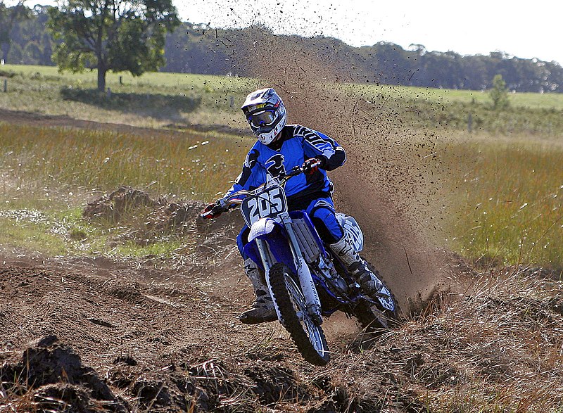 El circuito Doña Blanca acoge una de las pruebas del Campeonato de Extremadura de motocross
