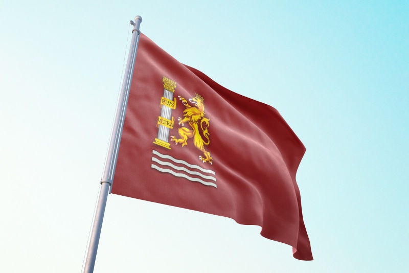 La bandera de Badajoz recibe la conformidad de la Junta