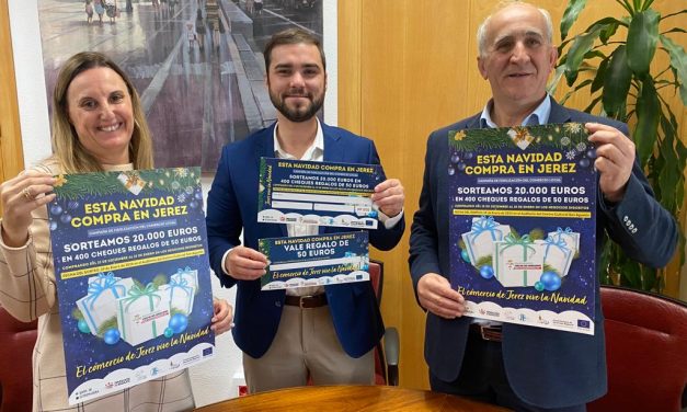 La campaña ‘Vive la Navidad’ de Jerez repartirá 20.000 euros en cheques regalo