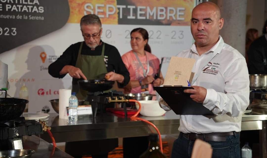 El cocinero extremeño David Gibello forma parte del jurado para elegir las mejores pizzas de España