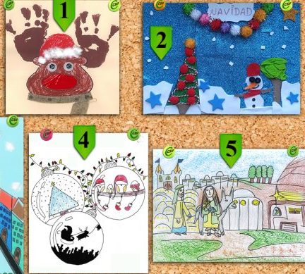 Más de 1.000 alumnos participan en el concurso de postales navideñas de CSIF Extremadura