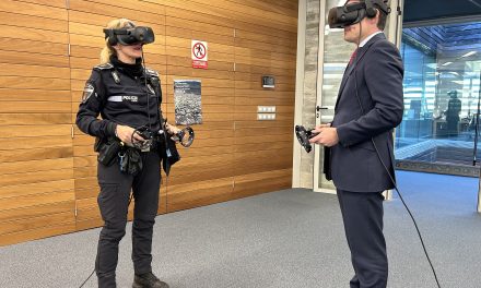 La Academia de Seguridad de Extremadura utiliza la realidad virtual para formar a sus mandos