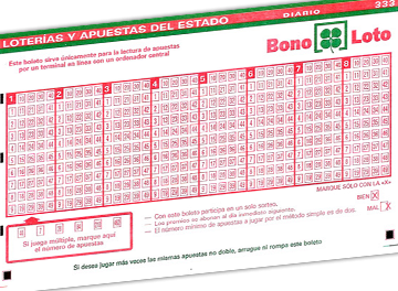Un acertante de Extremadura gana más de 423.000 euros en el sorteo de la Bonoloto