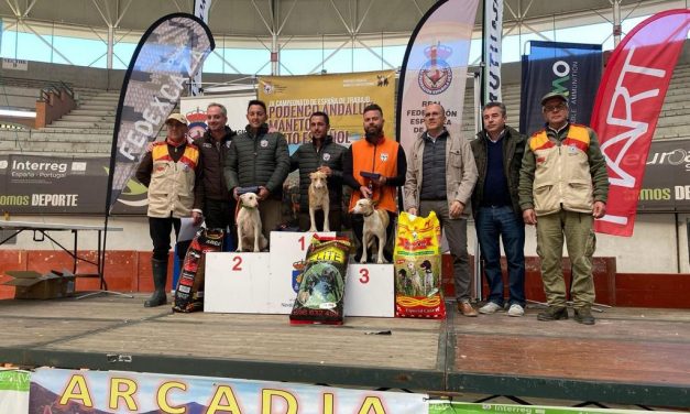 El extremeño Joaquín Rajo se proclama campeón de España de podenco andaluz con ‘Rubia’