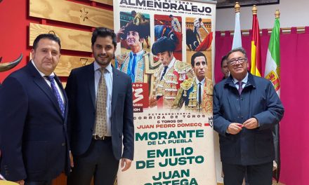 Morante, Emilio de Justo y Juan Ortega torearán juntos en una corrida en Almendralejo