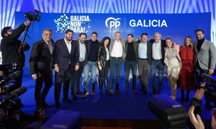 Guardiola asegura en Galicia que se propone romper con la Extremadura de dos velocidades del PSOE