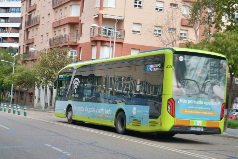 Los autobuses urbanos de Badajoz registraron 633.382 usuarios más en 2023