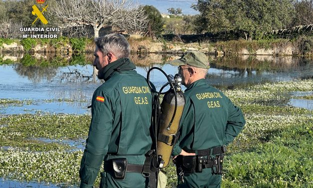 GALERÍA: Así es el amplio dispositivo de búsqueda de Vicente, desaparecido en Hinojal
