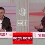El debate entre Gallardo y Garlito sube la tensión entre los dos candidatos a suceder a Vara en el PSOE