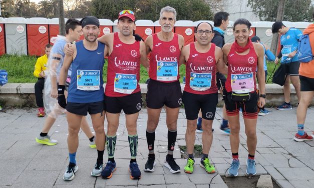 El Club Deportivo Navalmaraton deja un buen papel en el Zurich Maratón de Sevilla